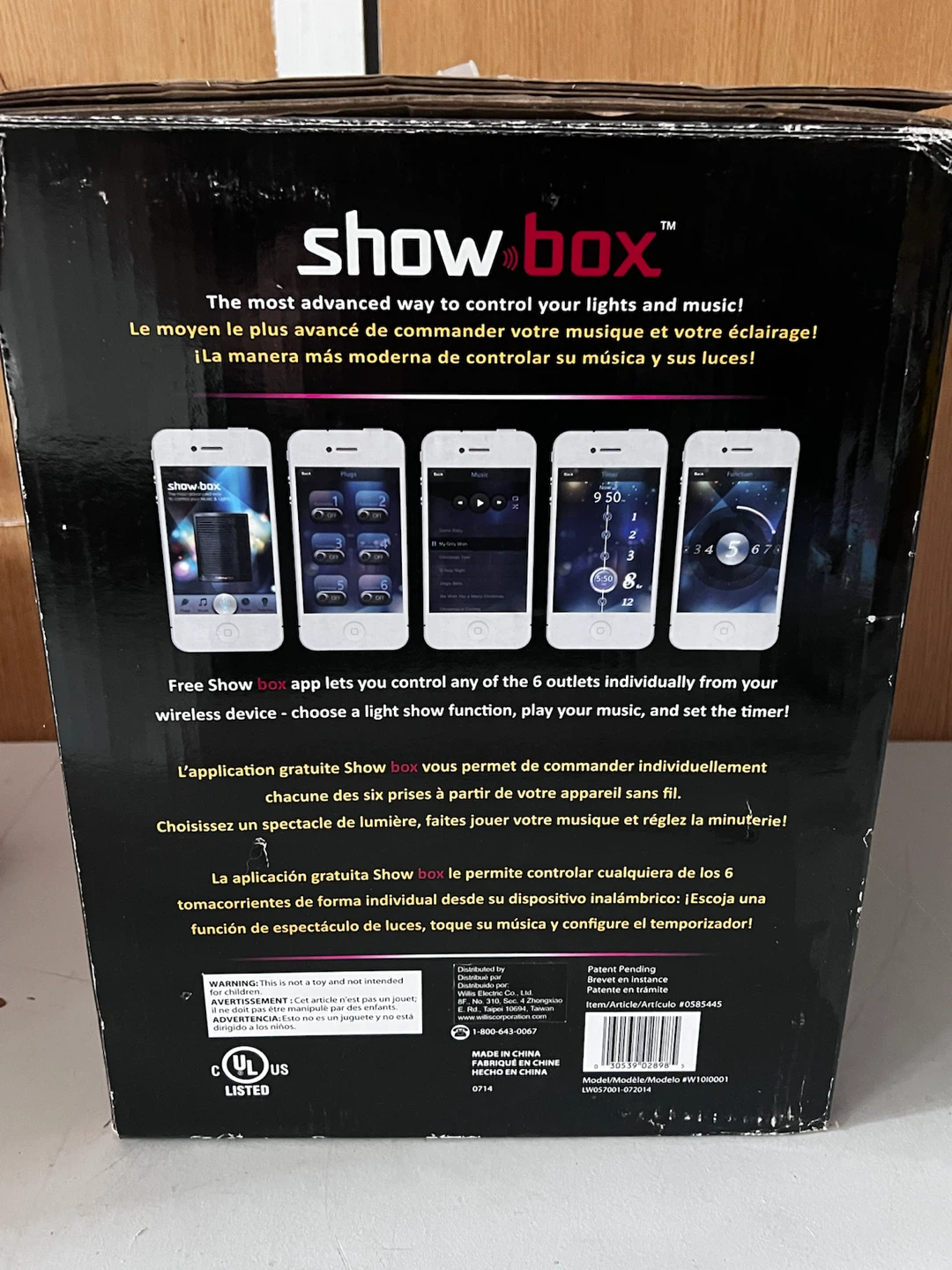 Showbox Light and Music Controller with Remote - photo 4