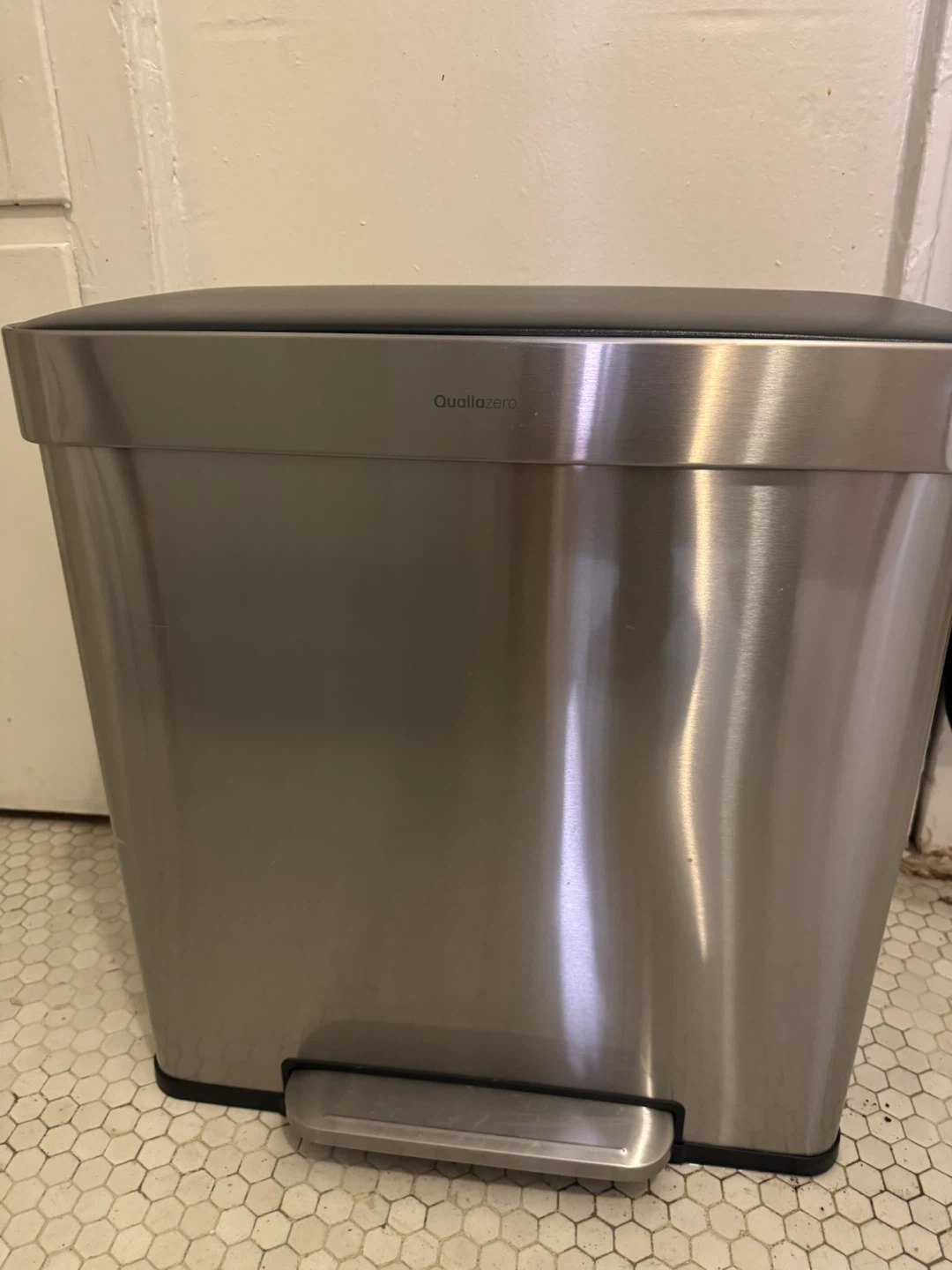 Stainless steel Trash and recycling can. - photo 3