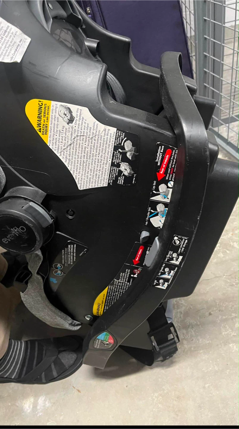 Evenflo Stroller and Car Seat Base Combo - photo 3