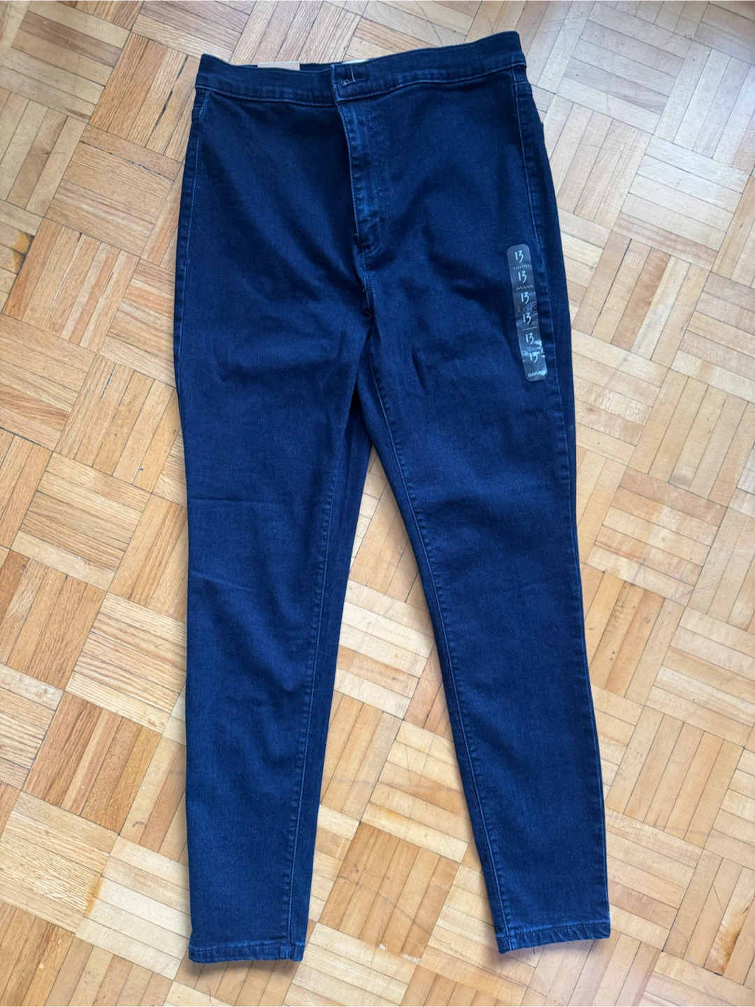 NEW Garage Ultra High Rise Jegging Size 13