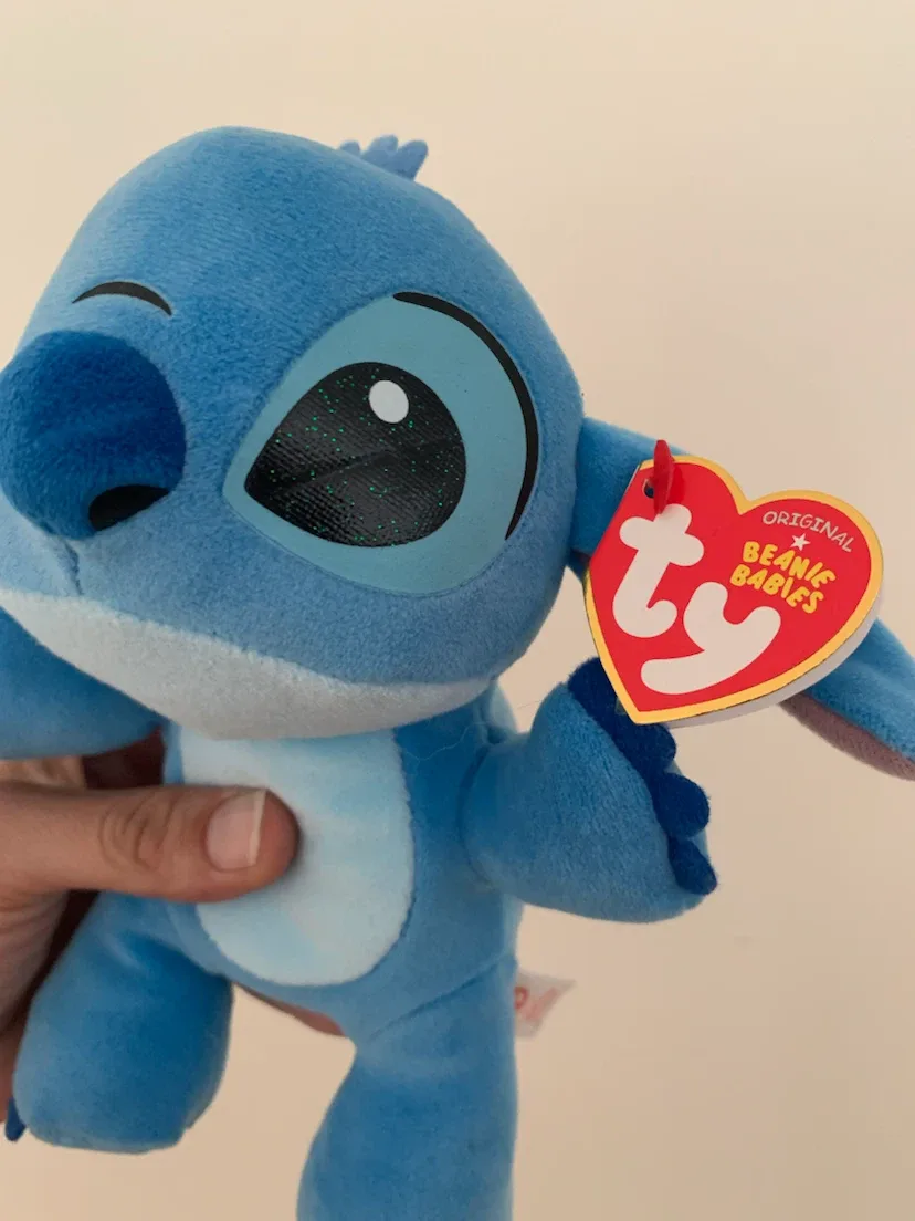 Original Beanie Babies TY Stitch Plush Toy - photo 4