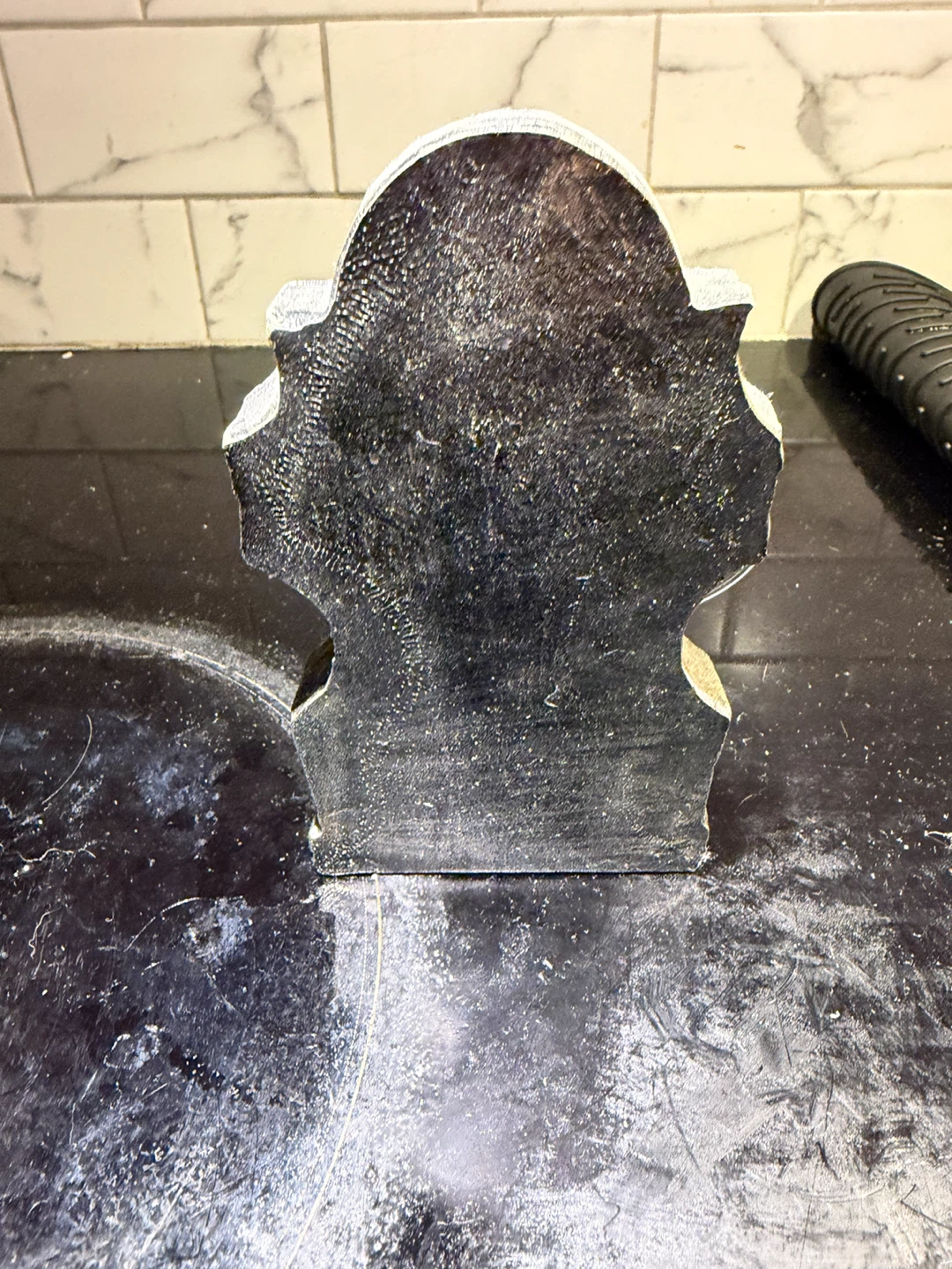 Halloween RIP Tombstone Candle Holder - photo 3