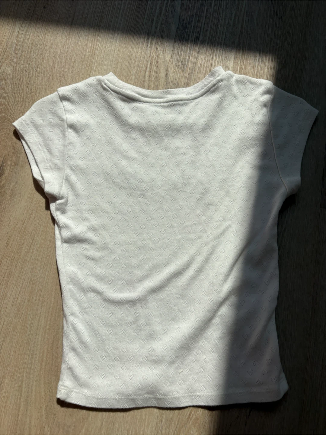 XS - Bride Embroidered Pointelle Baby Tee 🤍🎀 - photo 4