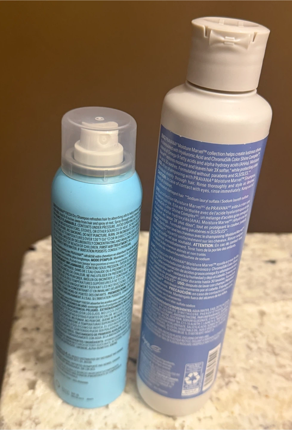 Pravana Fresh Dry Shampoo & Moisture Marvel Conditioner Set - photo 2
