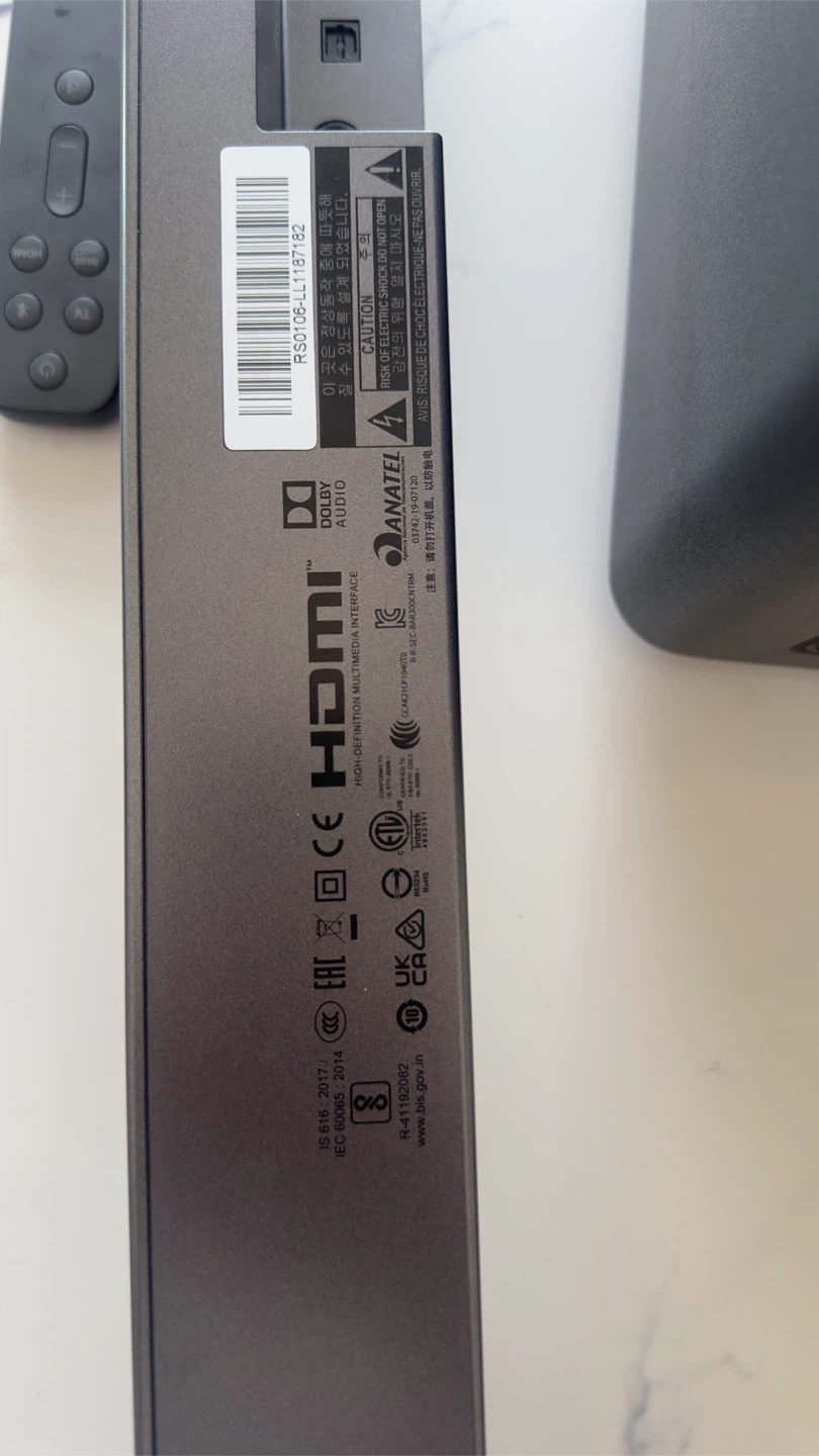 JBL Soundbar and Subwoofer with Remote - photo 4