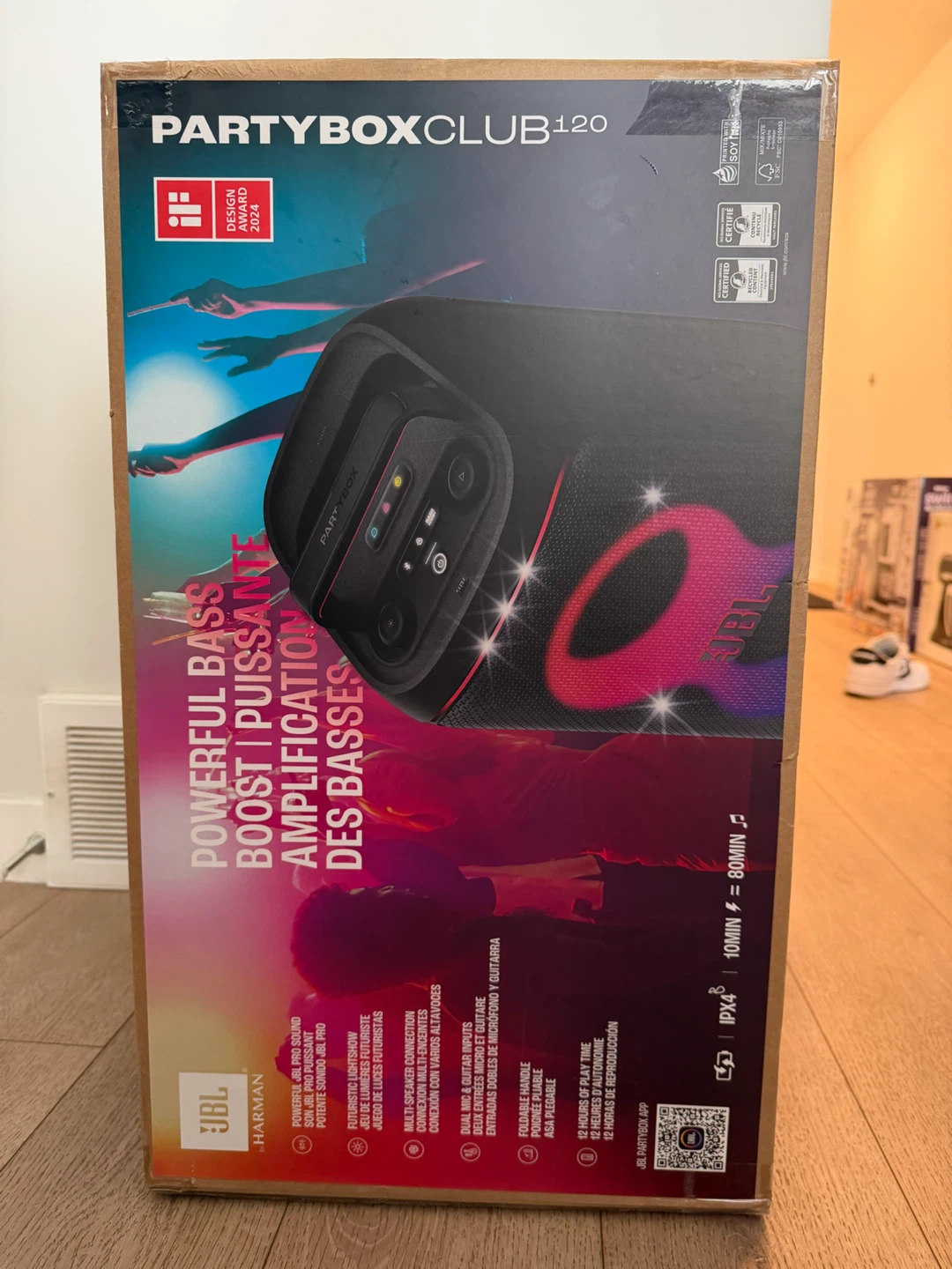 JBL PartyBox Club 120 Portable Speaker - BNIB - photo 2
