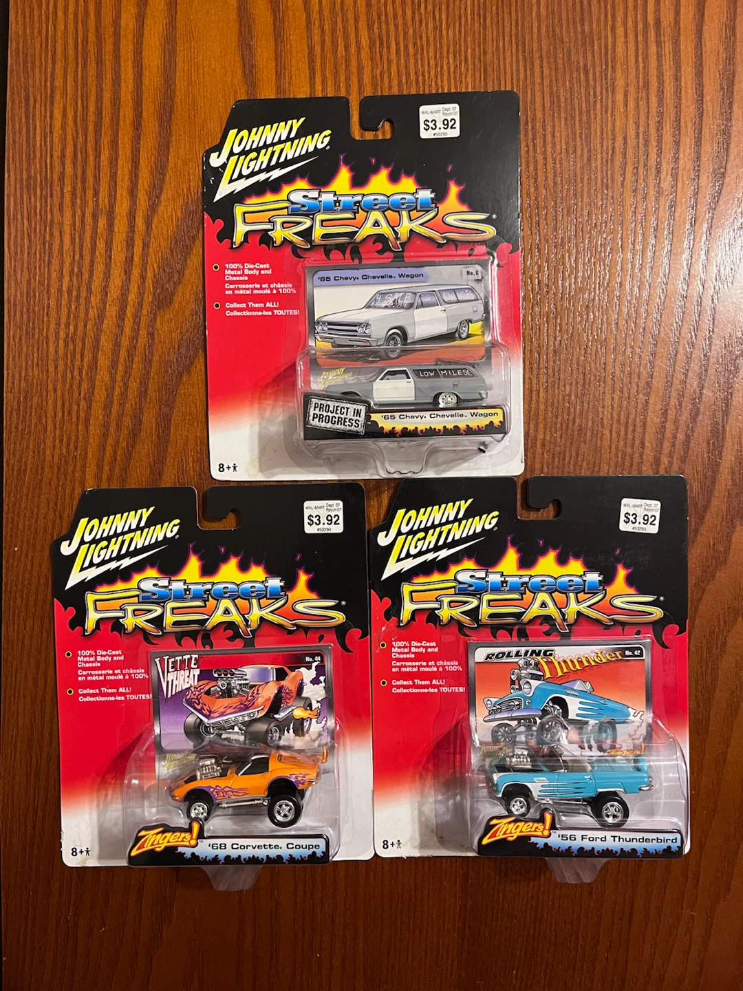 VINTAGE (2005) JOHNNY LIGHTNING VEHICLES (1:64 Scale diecast)