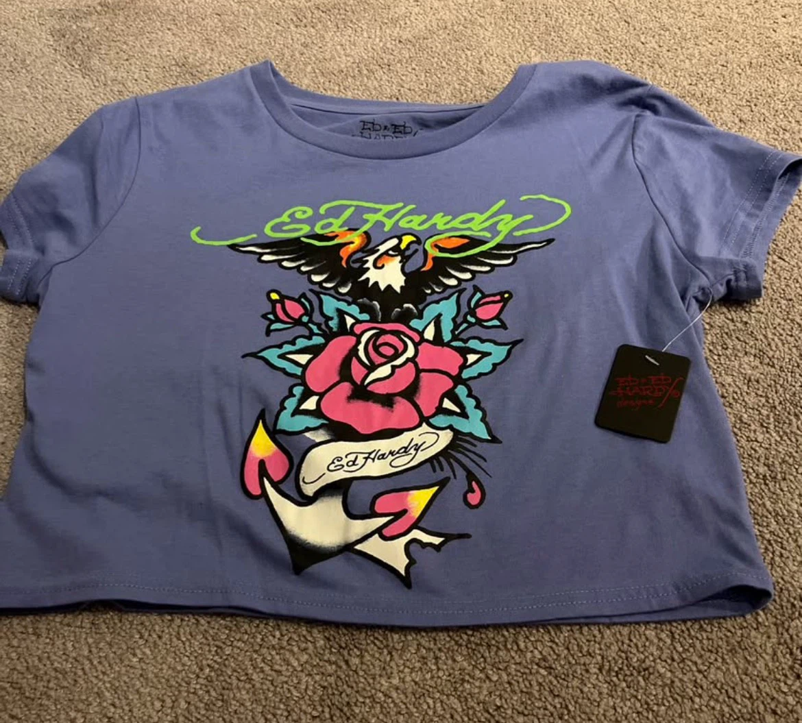 ED Hardy Graphic T-Shirt