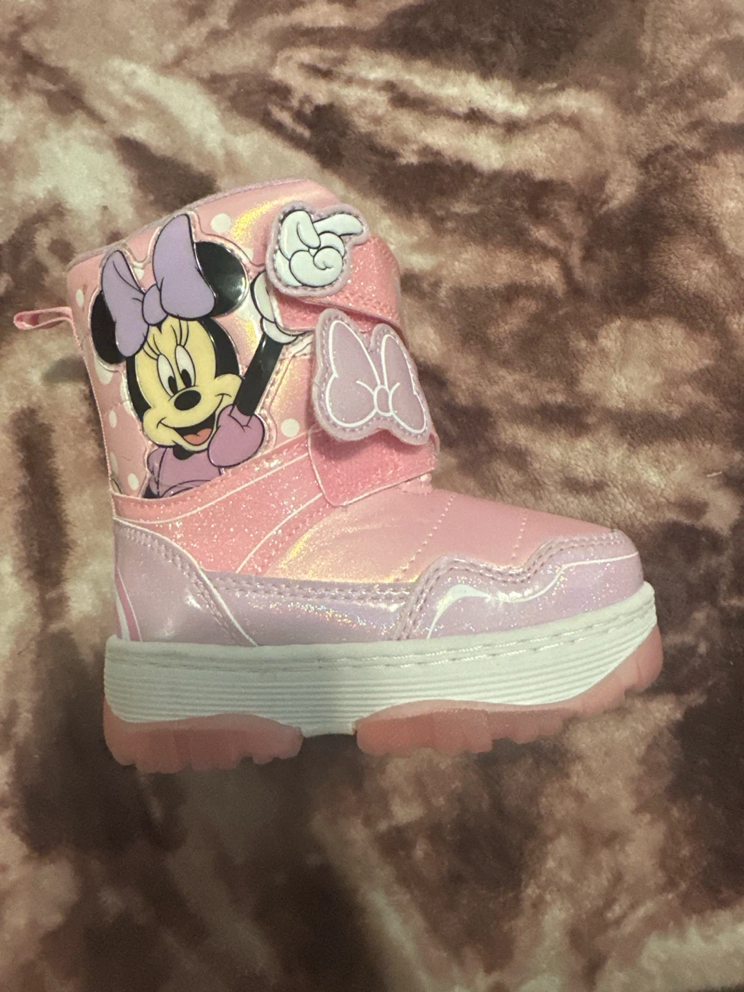 Minnie Mouse Pink Boots Toddler Girls - photo 3