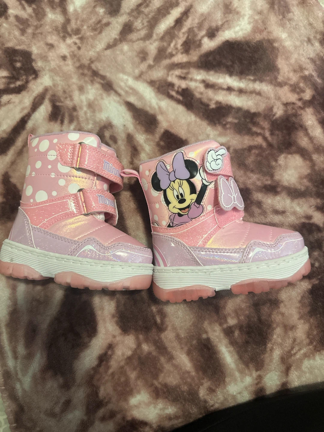 Minnie Mouse Pink Boots Toddler Girls - photo 4