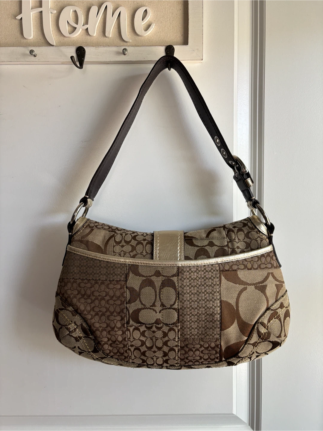 Coach Signature Hobo Handbag - photo 2