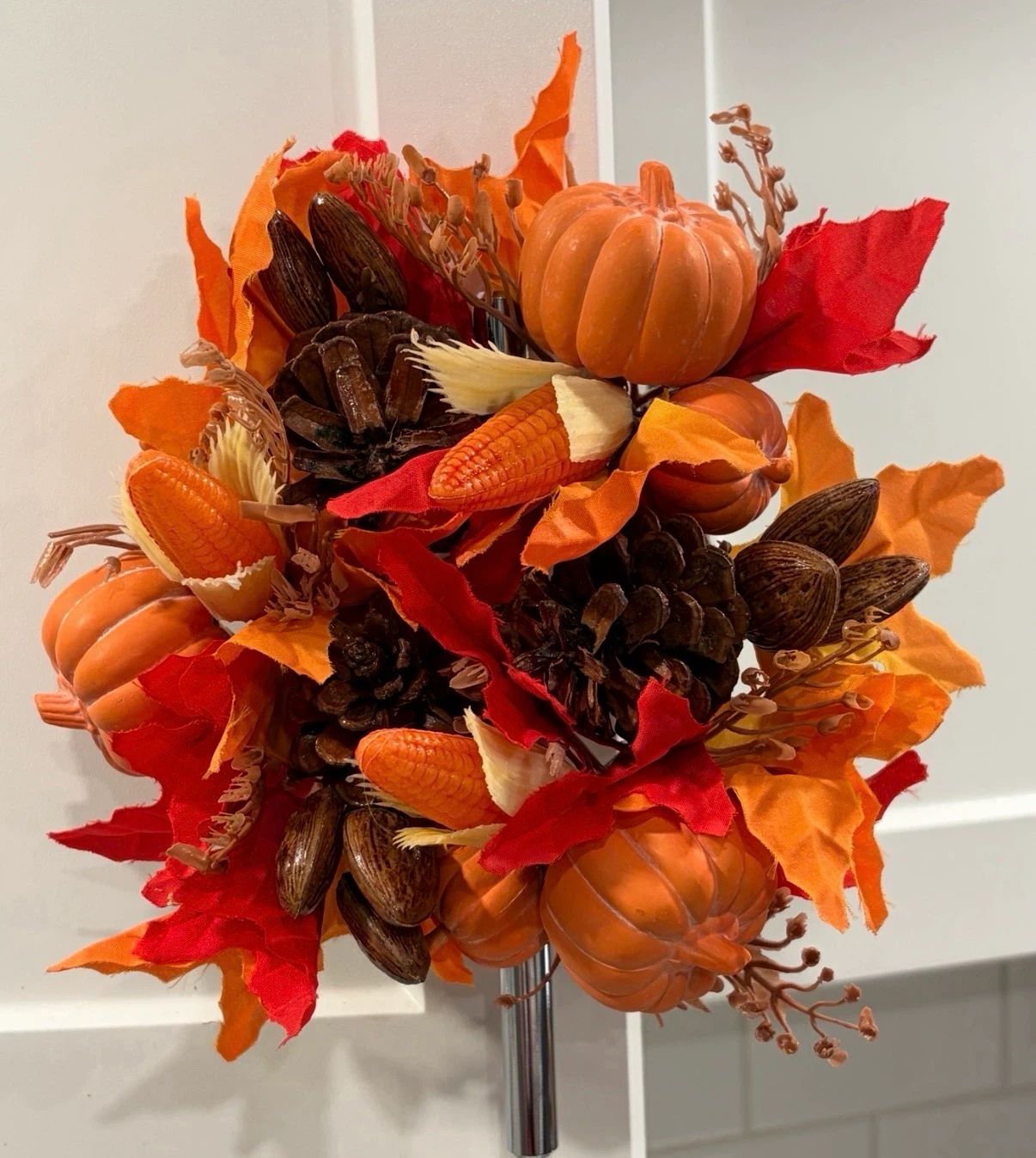 Fall Harvest Mini Wreath – Thanksgiving Decor