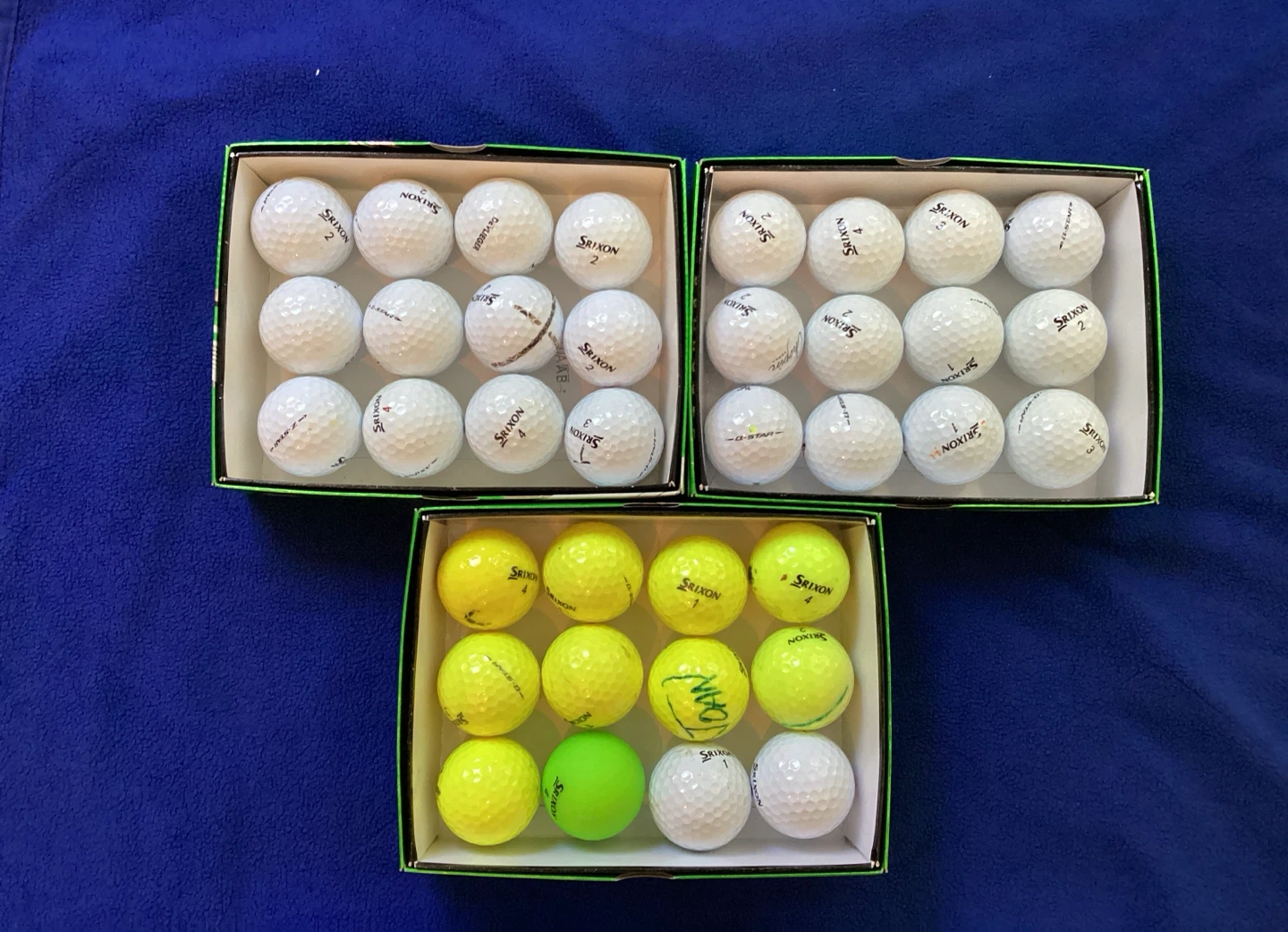 Golf Balls 5 Dozen - Srixon, TaylorMade, and more - photo 2