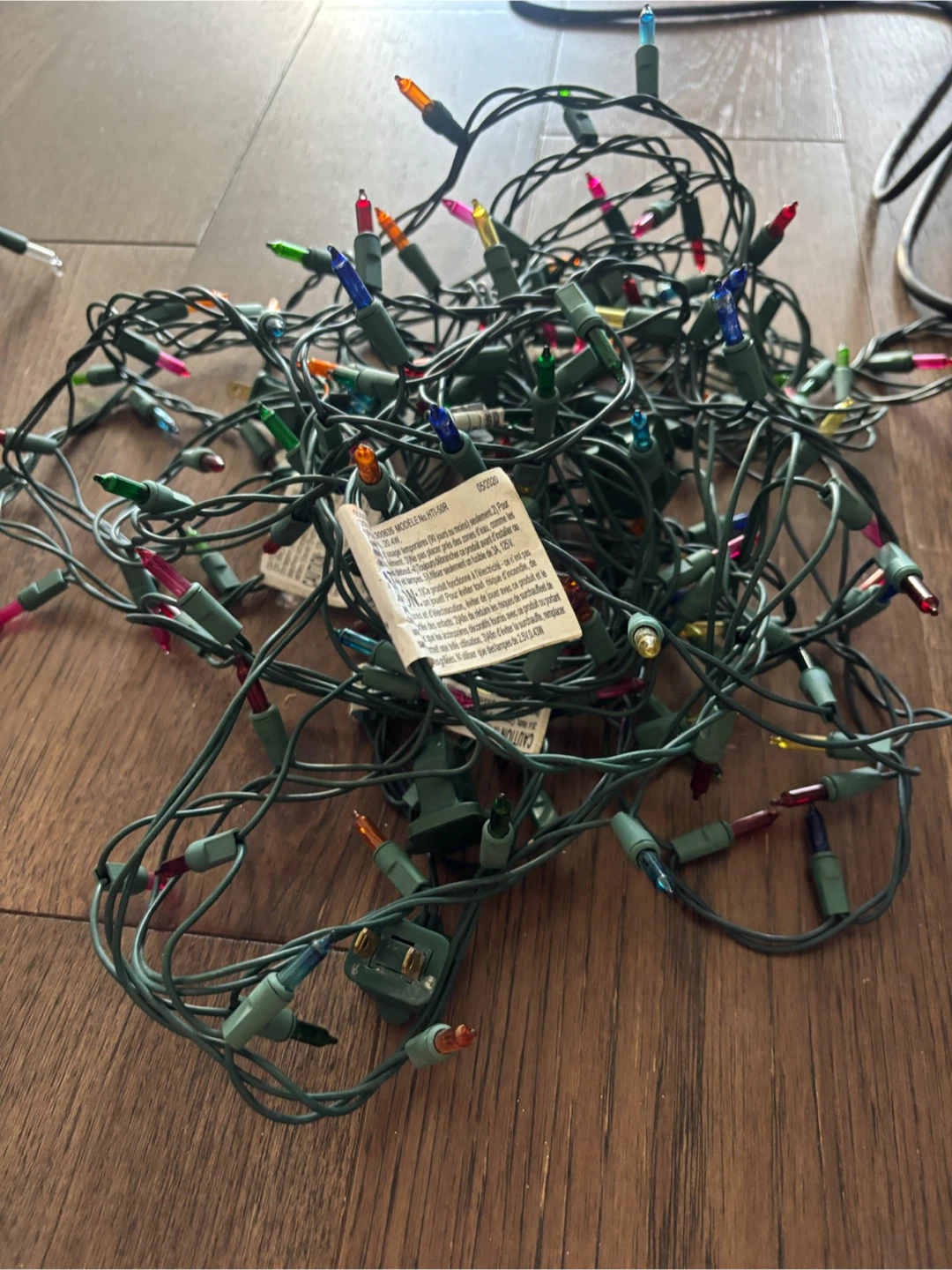 String of Colourful Christmas Lights - photo 3