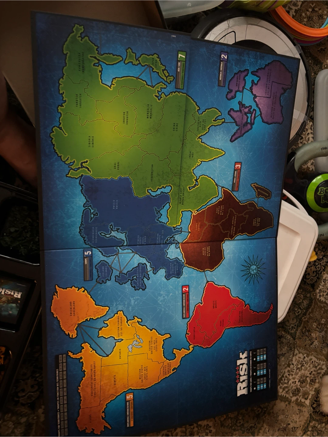 Risk The Game of Global Domination Board Game - photo 3