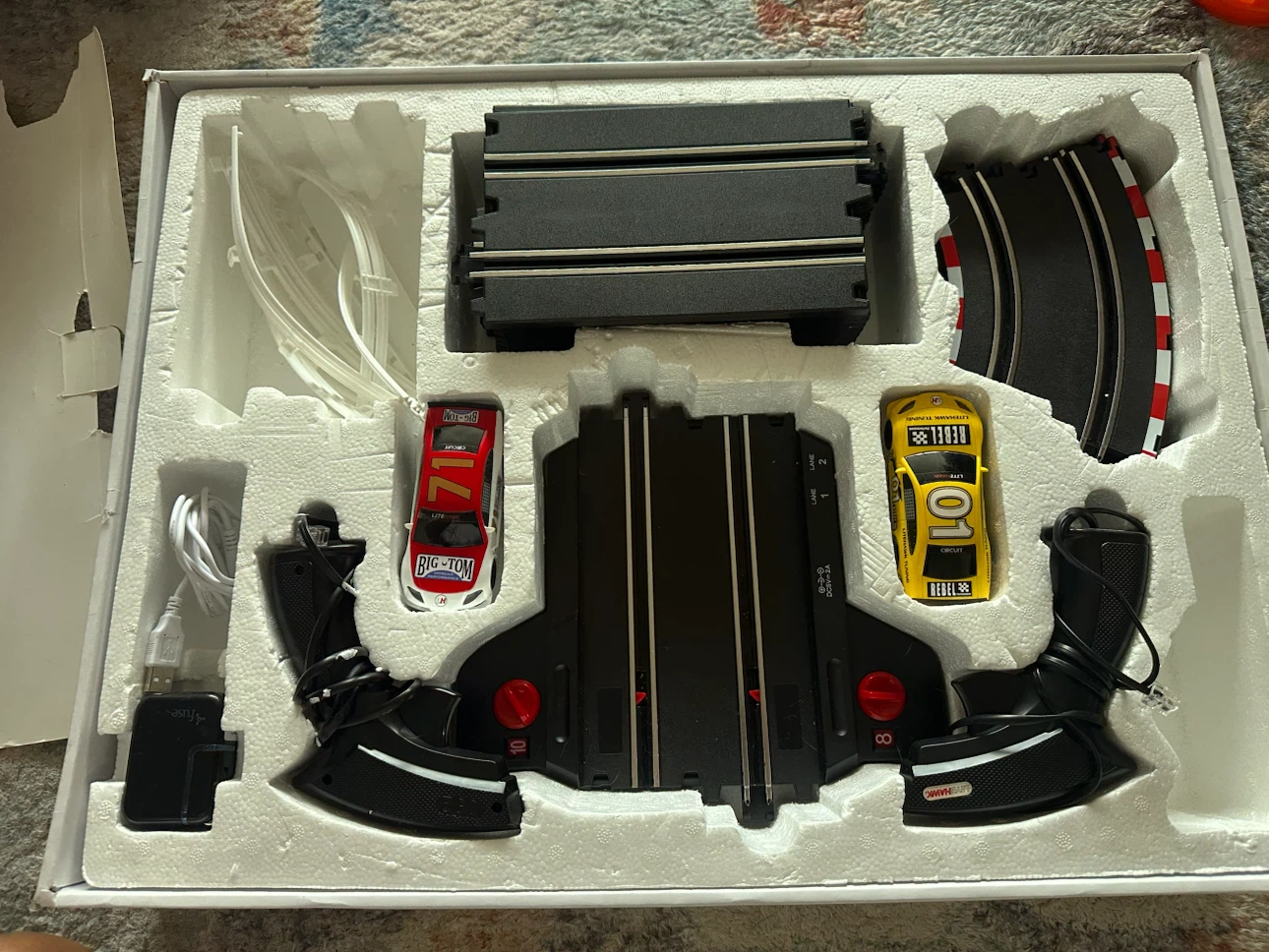 LiteHawk Speedway Shootout Circuit Race Track Set - photo 3