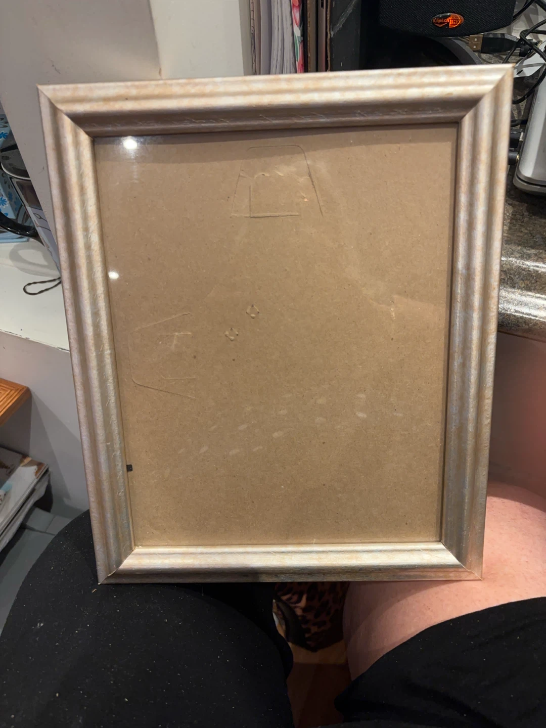 Silver Picture Frame x2   8x10