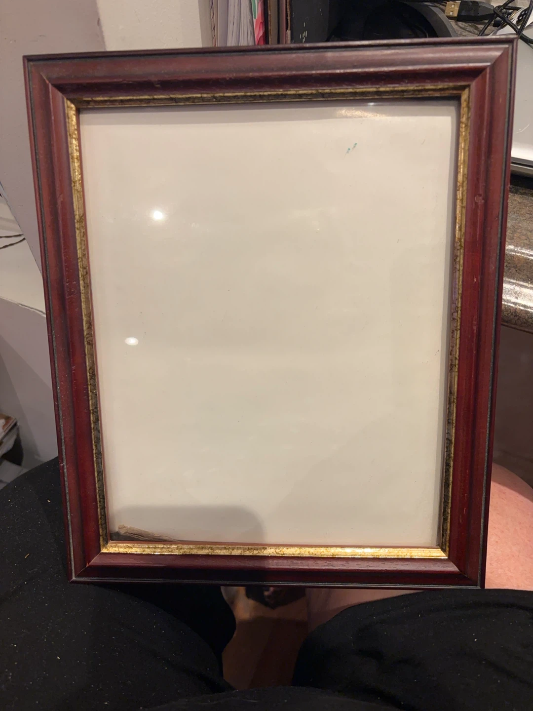 Ornate Red and Gold Picture Frame - photo 2