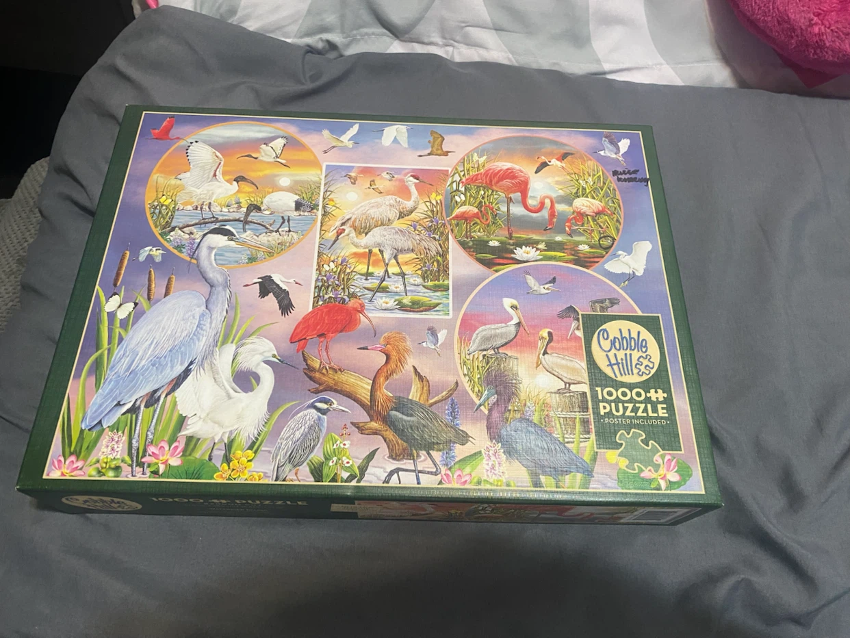 Cobble Hill 1000 Piece Bird Puzzle
