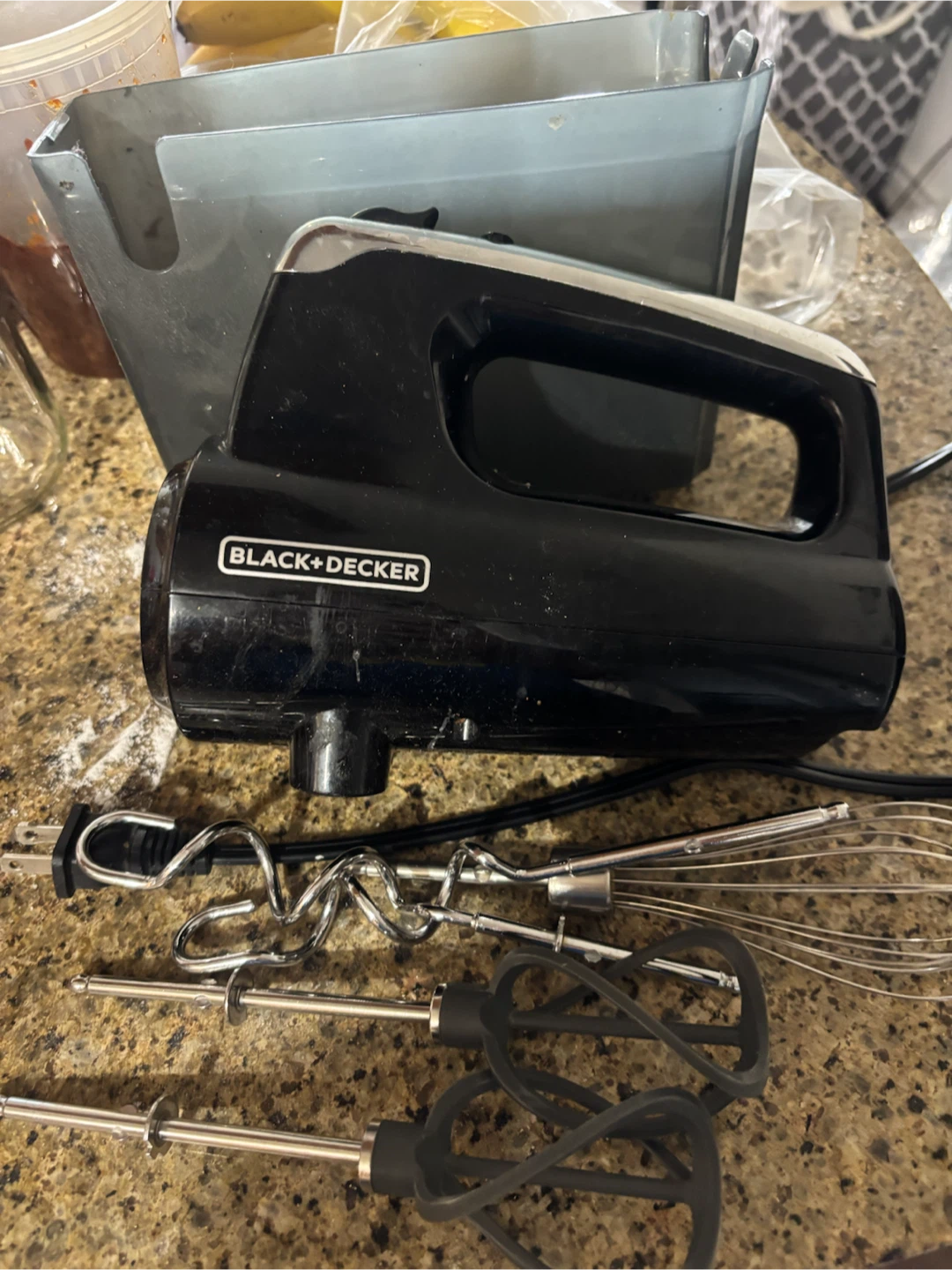 Black+Decker Hand Mixer with Attachments - photo 2