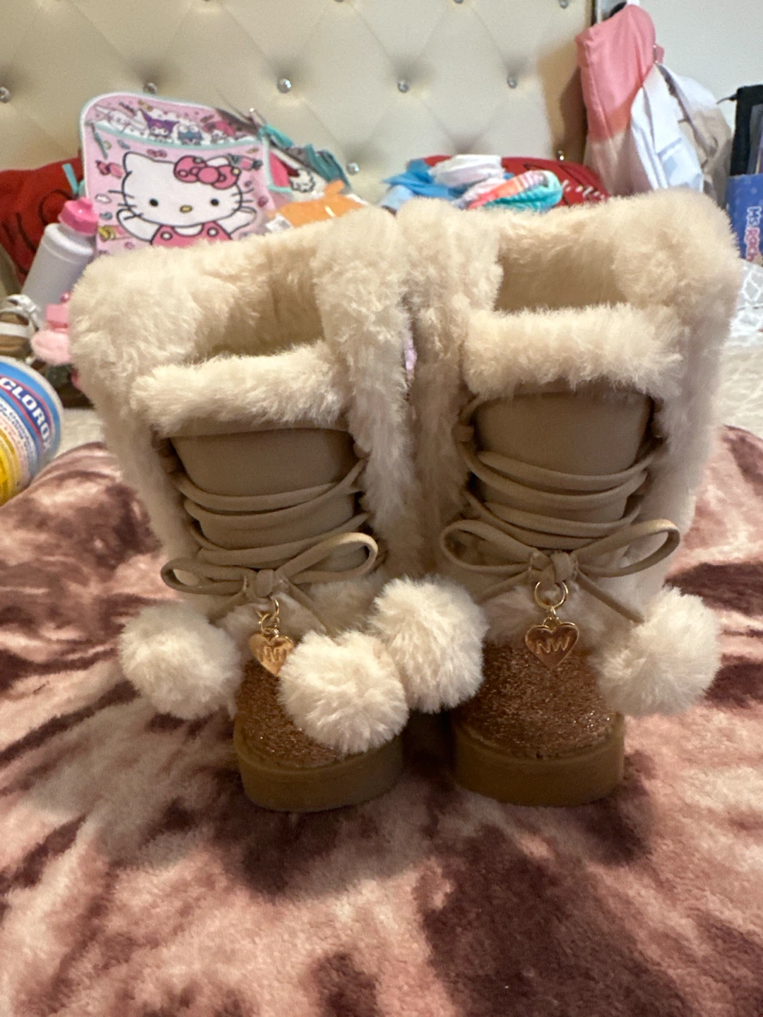 Nine West Girls Beige Boots - photo 3