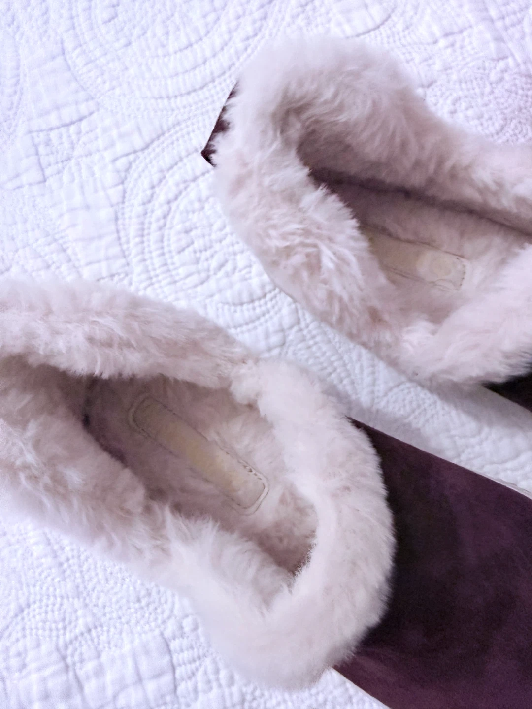 Timberland Suede Shearling Lined Slip-On Shoes - photo 4