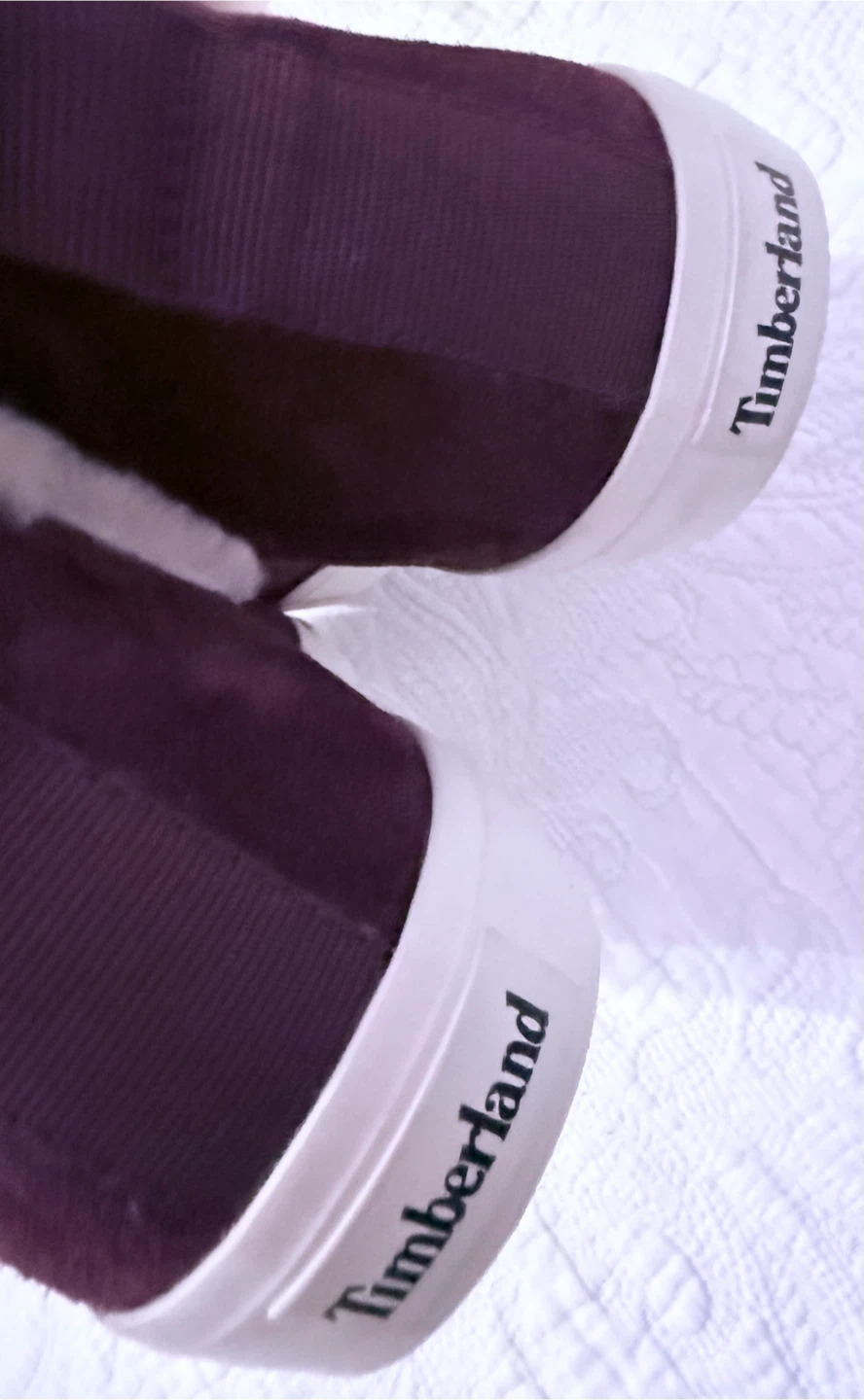 Timberland Suede Shearling Lined Slip-On Shoes - photo 5