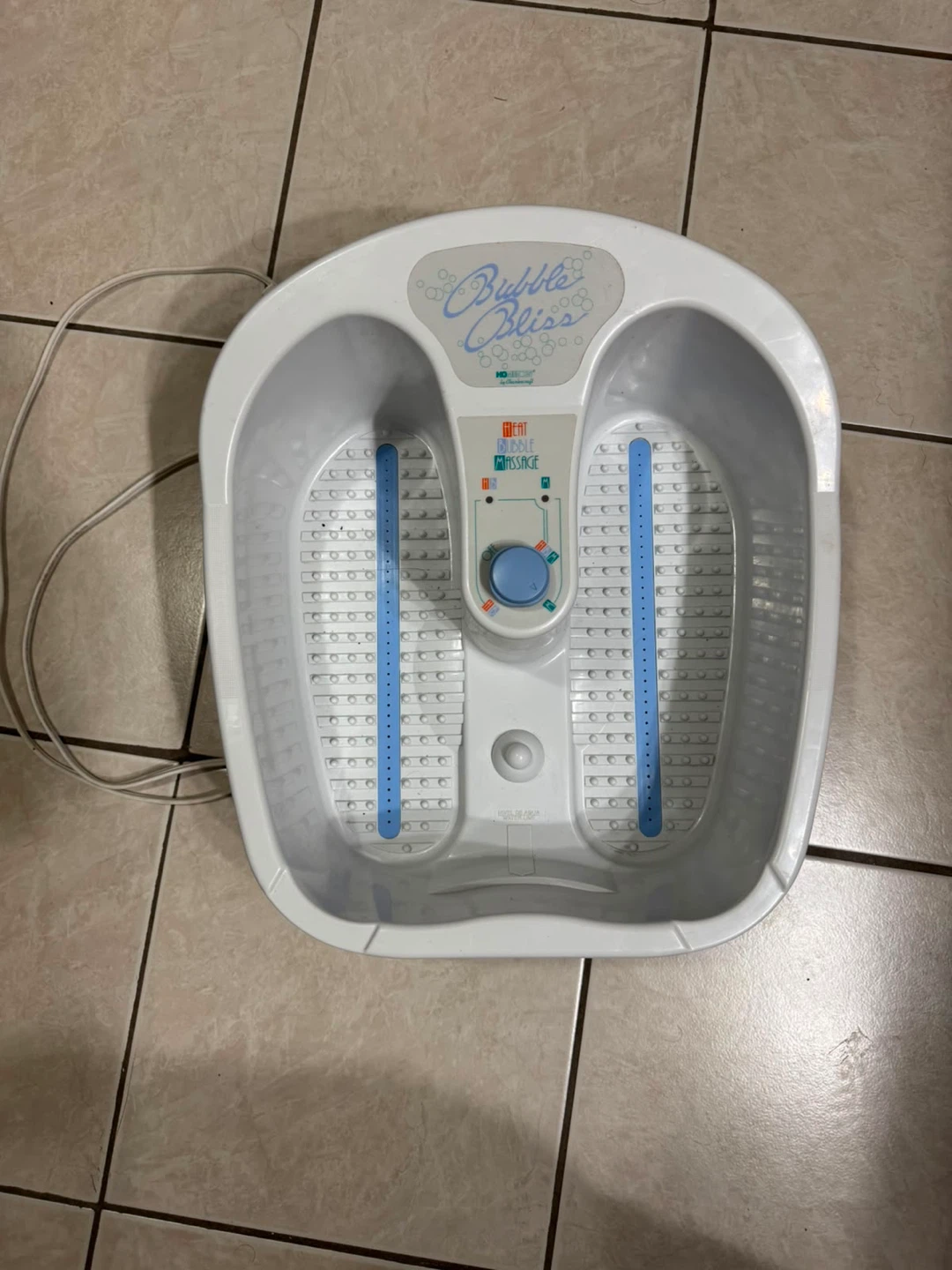 HoMedics Bubble Bliss Foot Bath