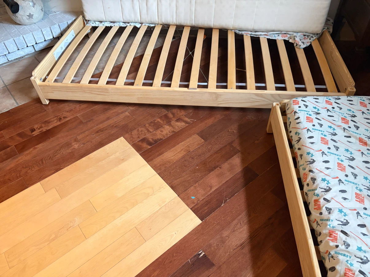IKEA Flaxa Daybed Frame  Bed with mattress - photo 5