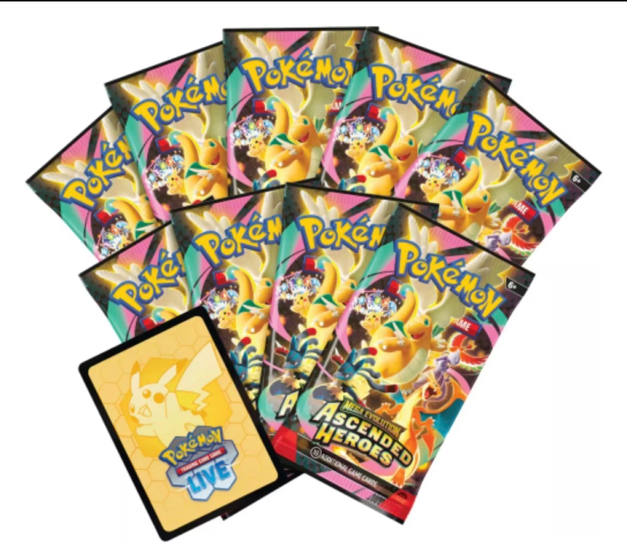 Pokemon TCG Mega Evolution Ascended Heroes Elite Trainer Box - photo 3