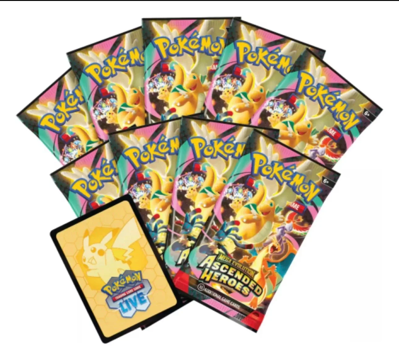 Pokemon TCG Mega Evolution Ascended Heroes Elite Trainer Box - photo 3
