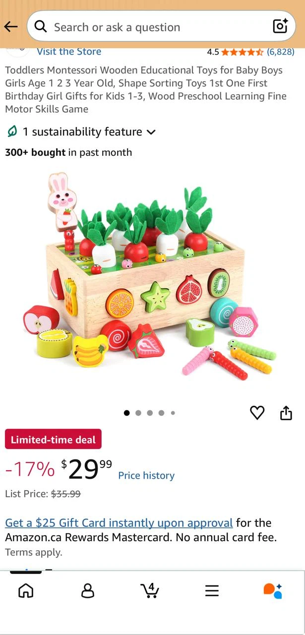 Knitit Farm Orchard Intelligence Car Wooden Toy - photo 4