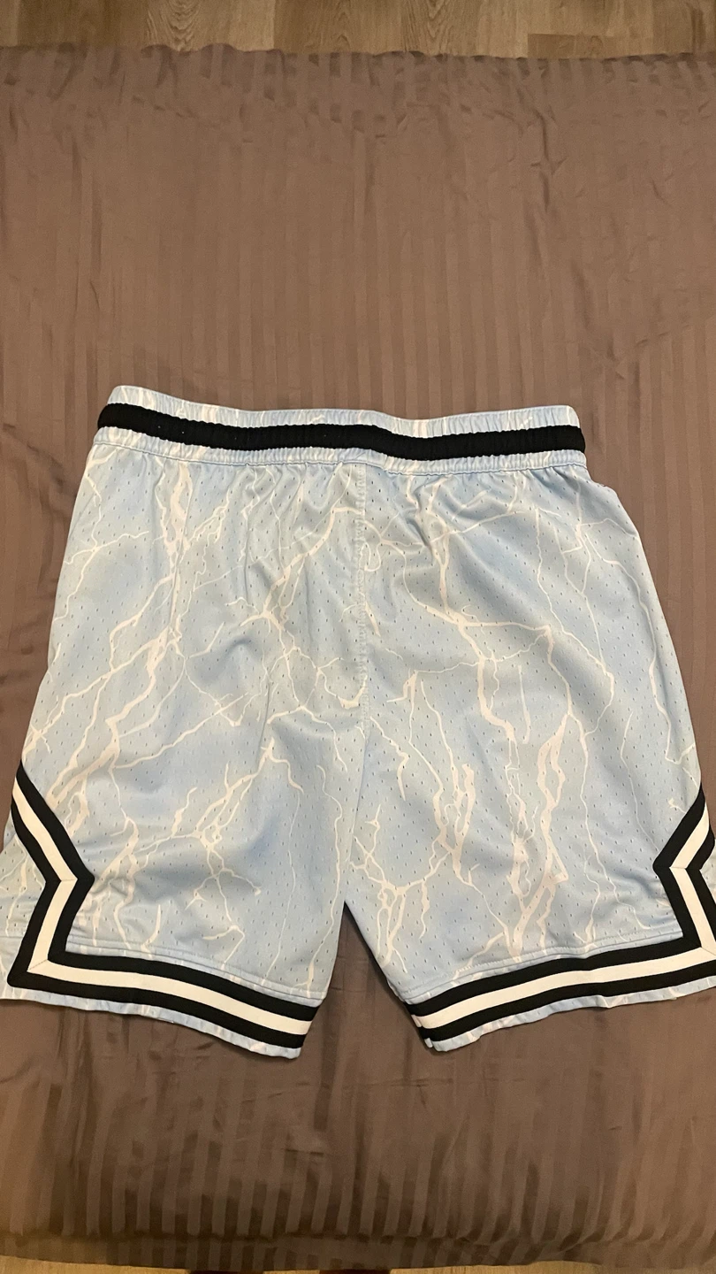 1:1 Jordan Basketball Shorts XL Light Blue Lightning - photo 2