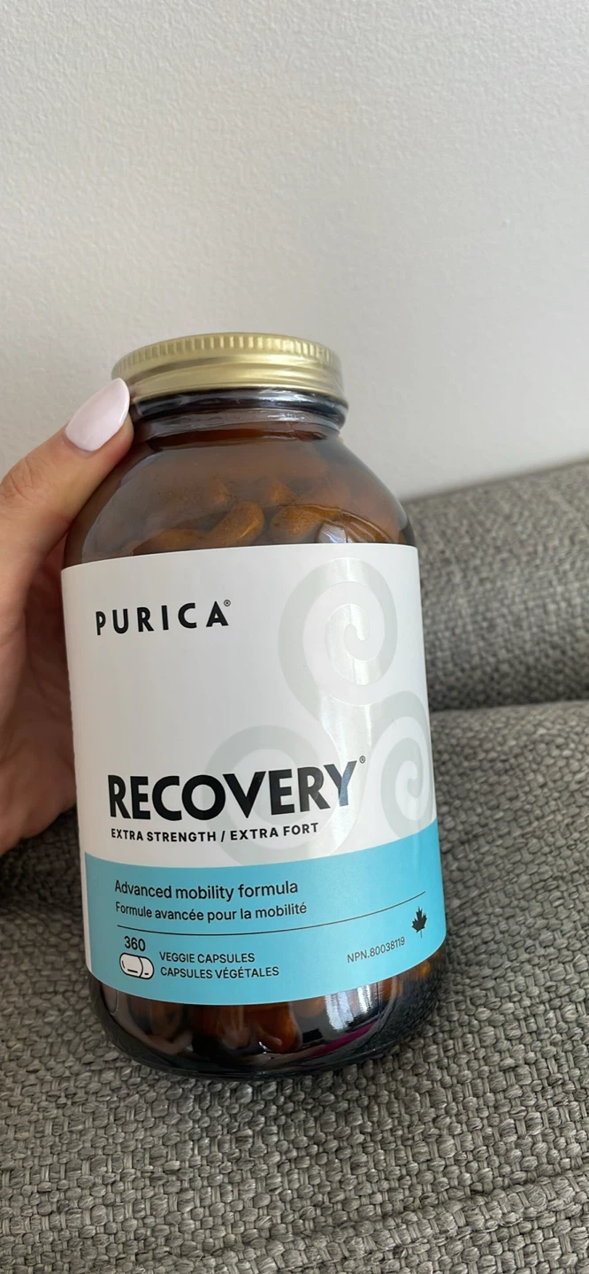 PURICA Recovery Extra Strength Veggie Capsules