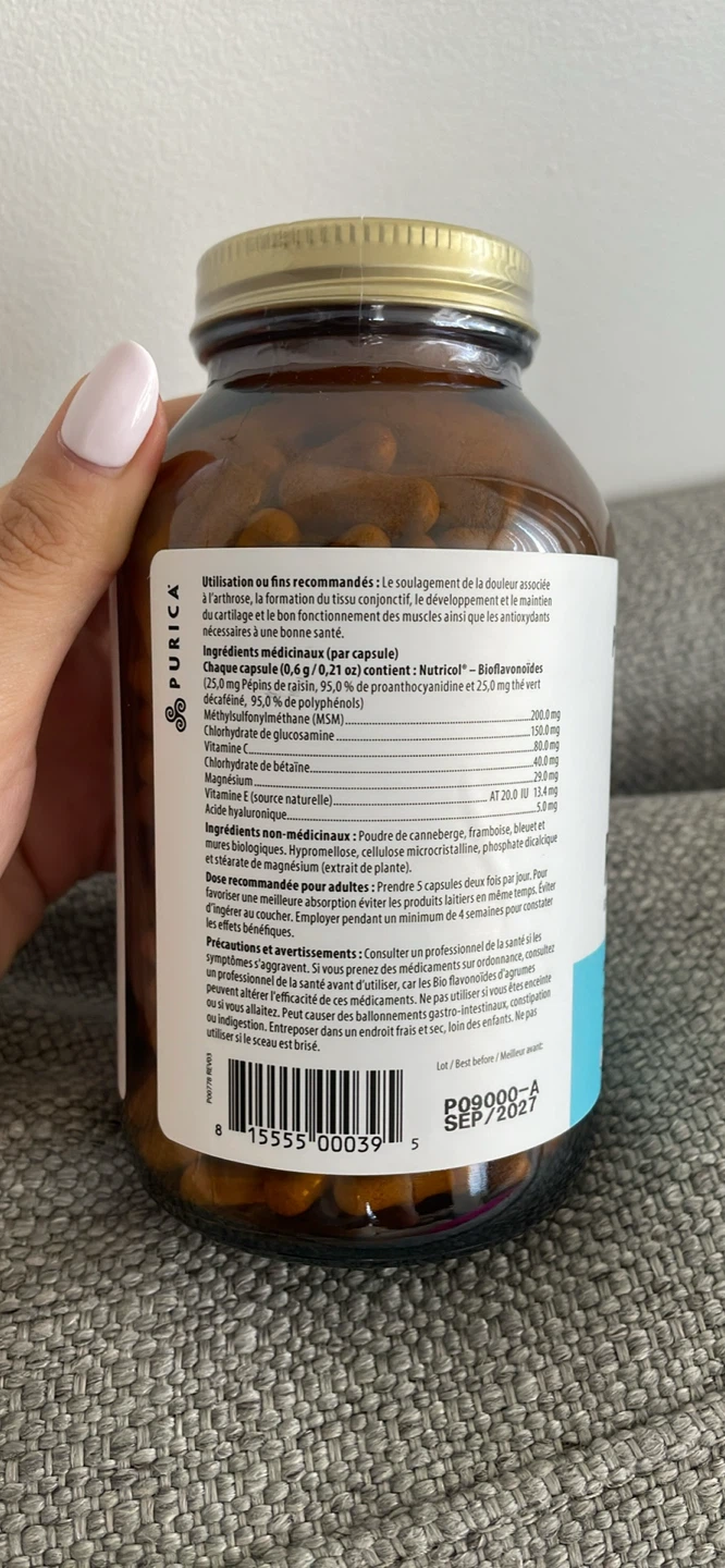 PURICA Recovery Extra Strength Veggie Capsules - photo 4