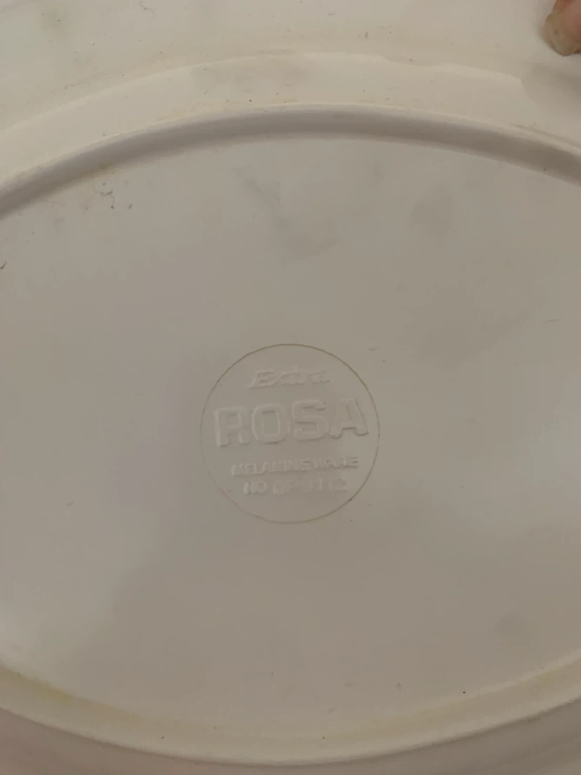 ROSA Melamine Oval Serving Platters (Set of 2) - photo 3