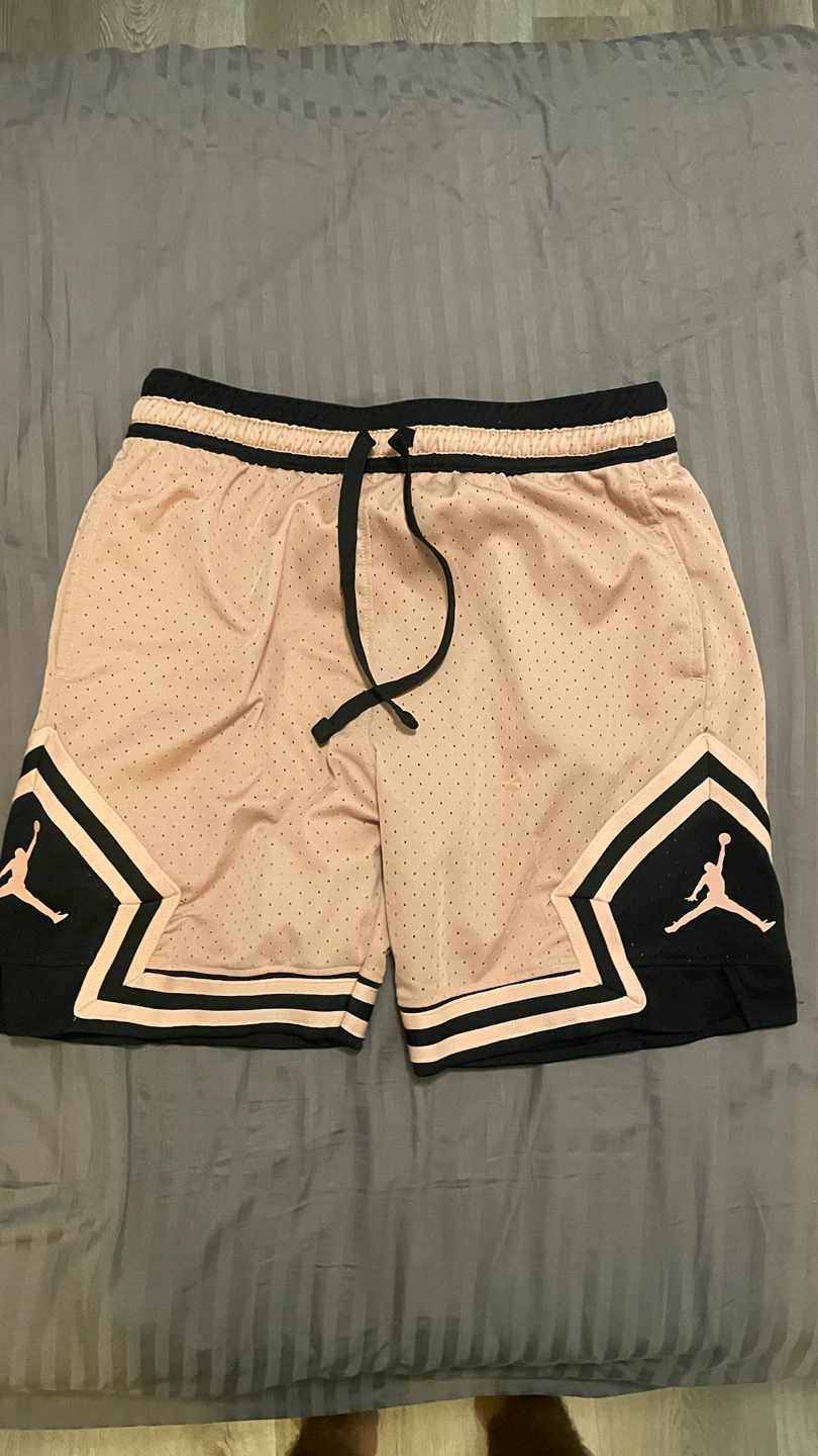 1:1 Jordan Basketball Shorts XL Pink Brown