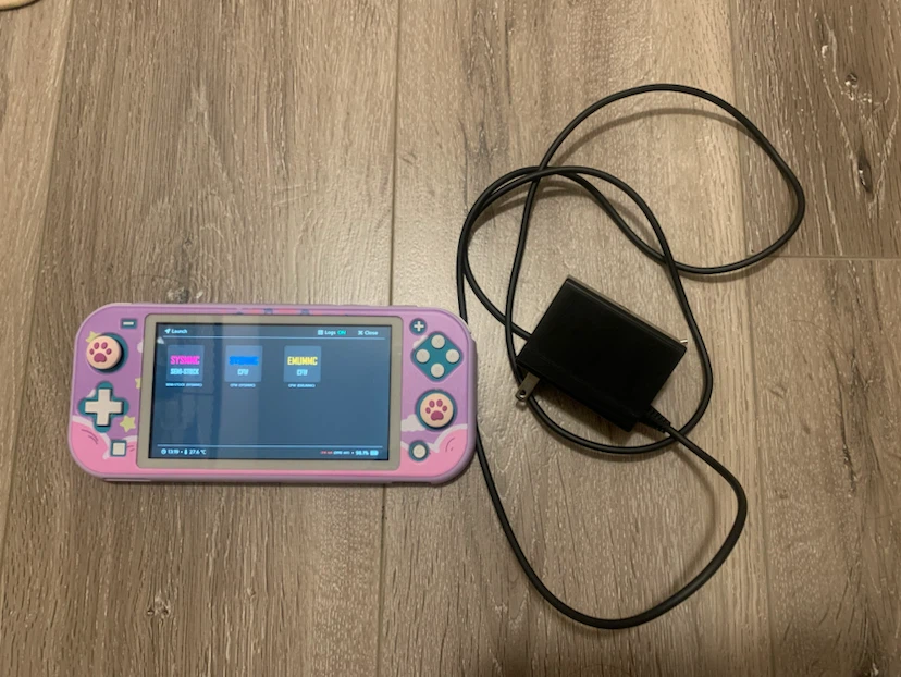Chip modded switch lite