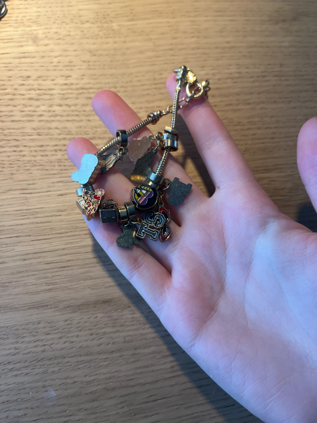 Gold taylor swift charm bracelet - photo 2