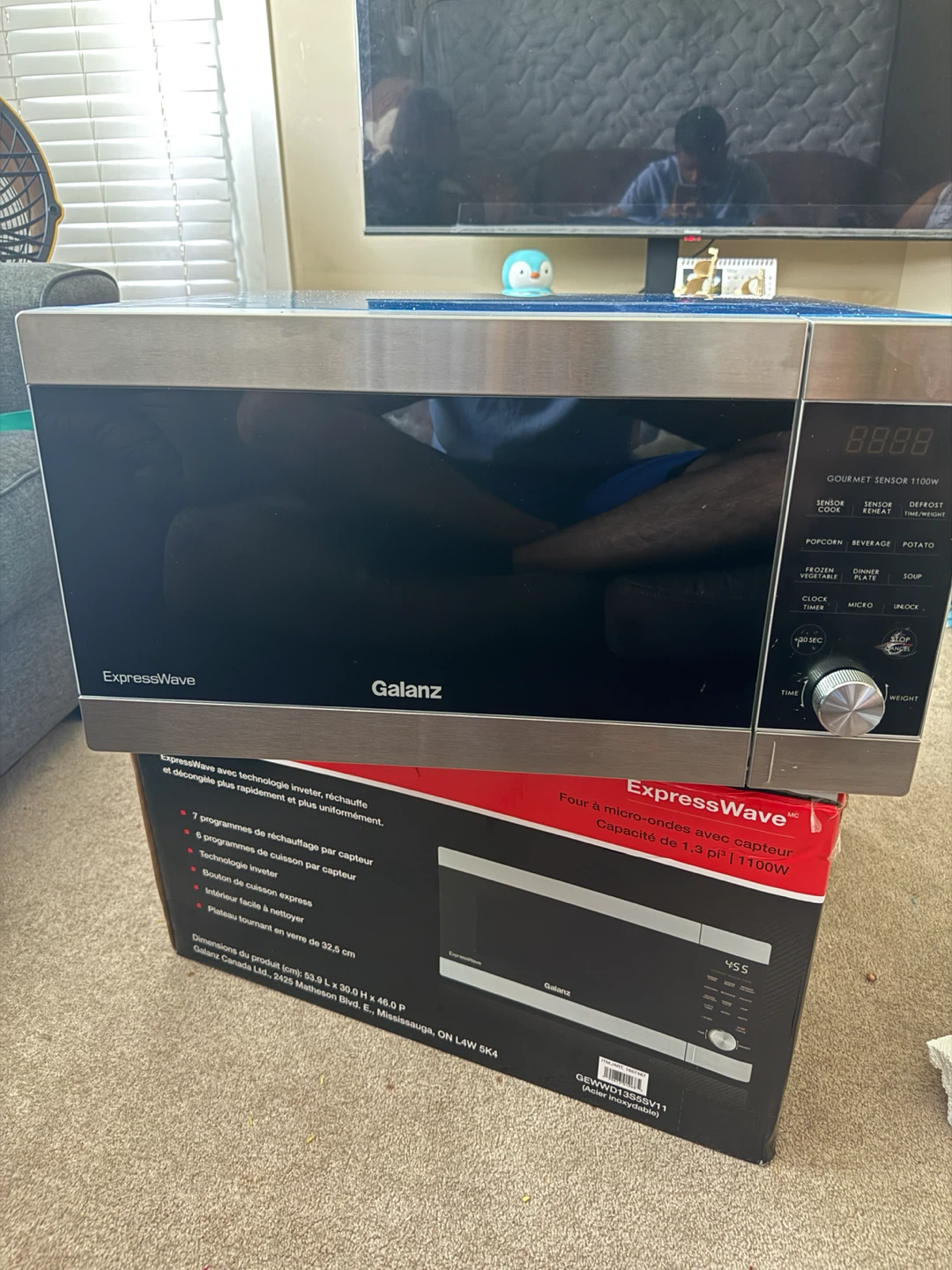 Galanz ExpressWave Microwave 1100W
