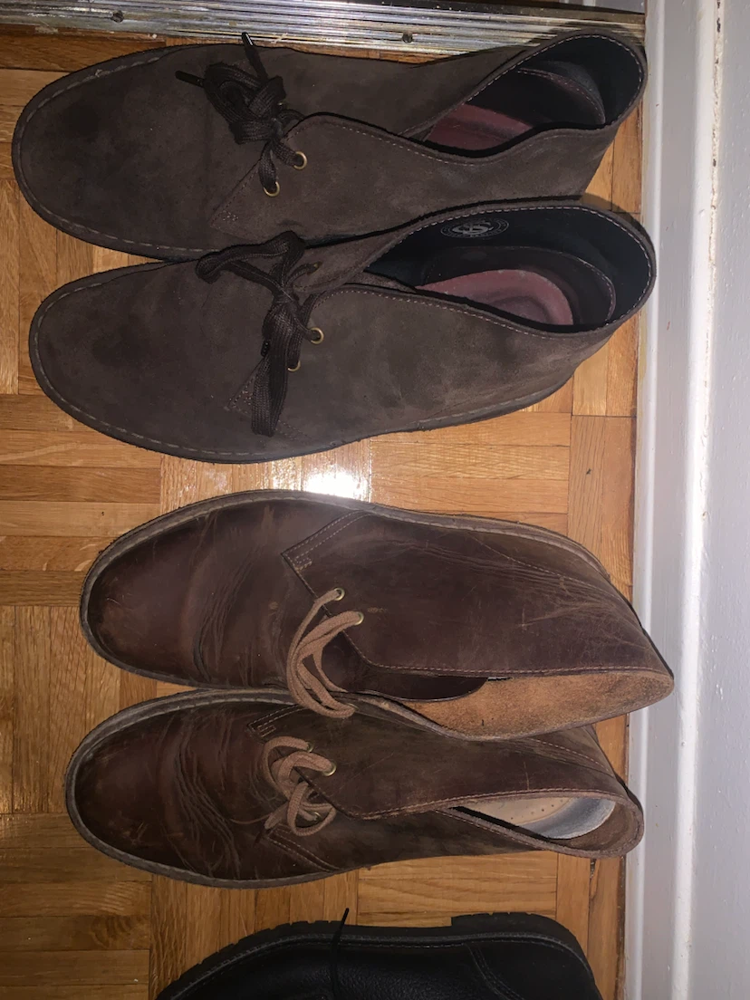 2 Pairs of Classic Men’s Clarks Shoes