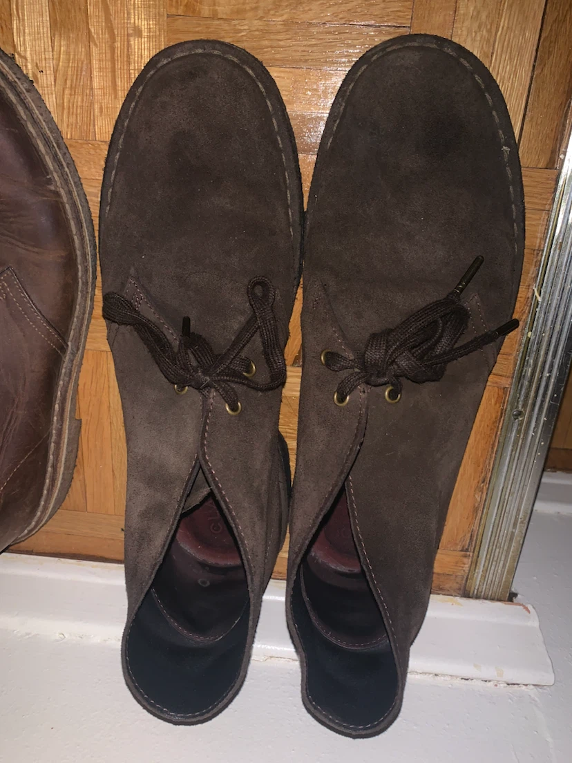 2 Pairs of Classic Men’s Clarks Shoes - photo 2