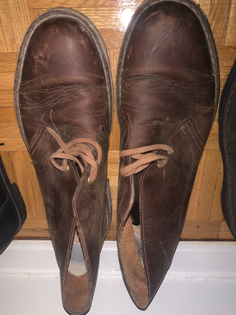 2 Pairs of Classic Men’s Clarks Shoes - photo 3