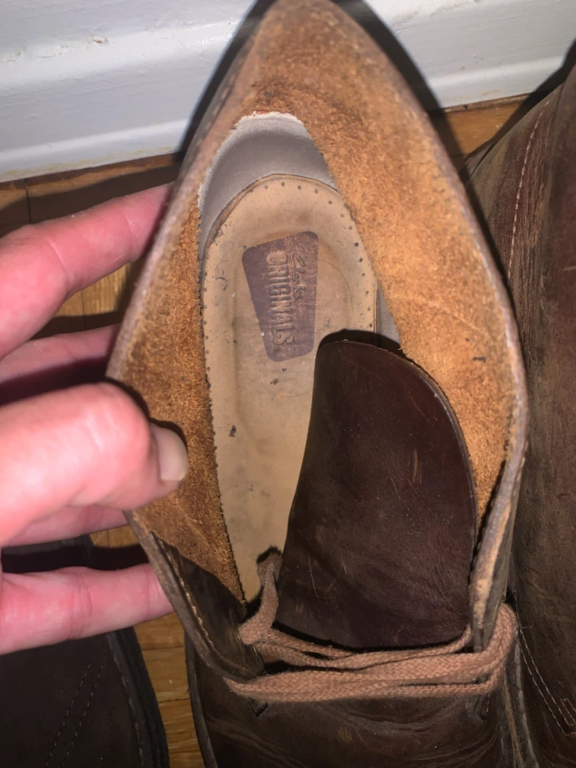 2 Pairs of Classic Men’s Clarks Shoes - photo 4