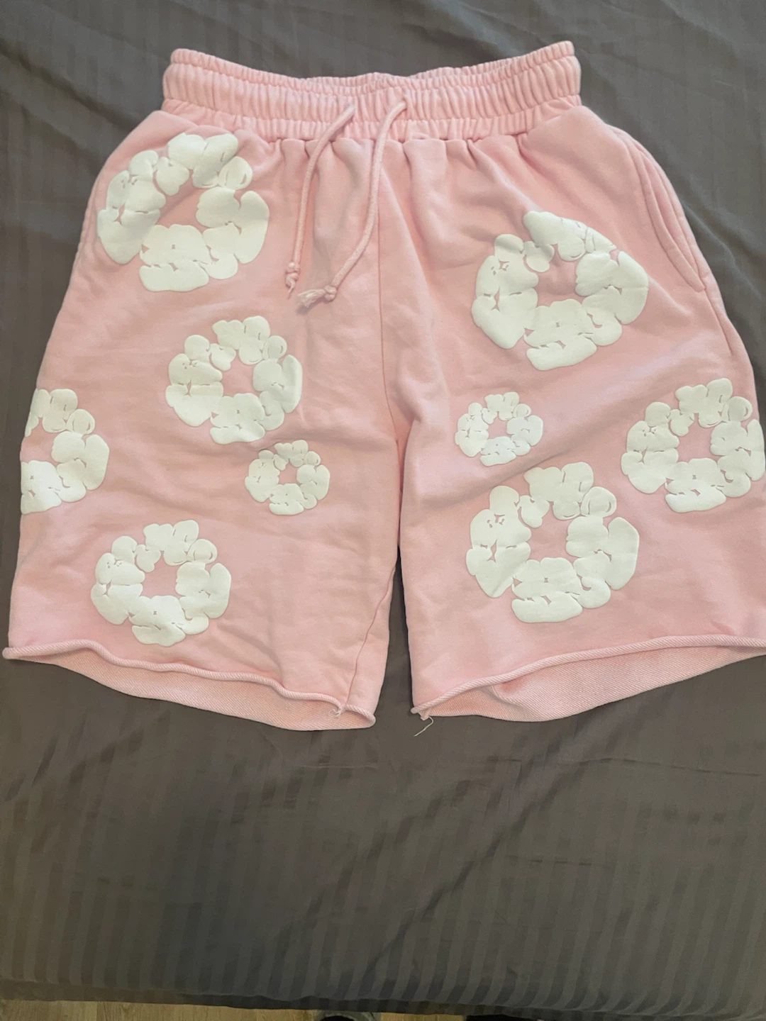 1:1 DENIM TEARS Pink Shorts