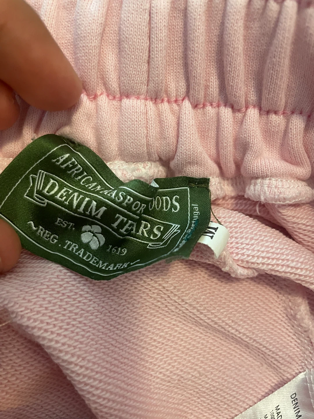 1:1 DENIM TEARS Pink Shorts - photo 5