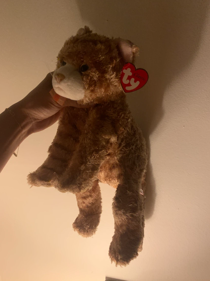 Ty Classic Plush Cat Stuffed Animal