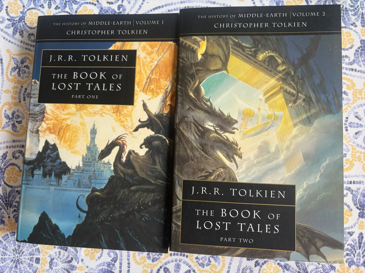 The Book of Lost Tales Vol 1 & 2 by J.R.R. Tolkien