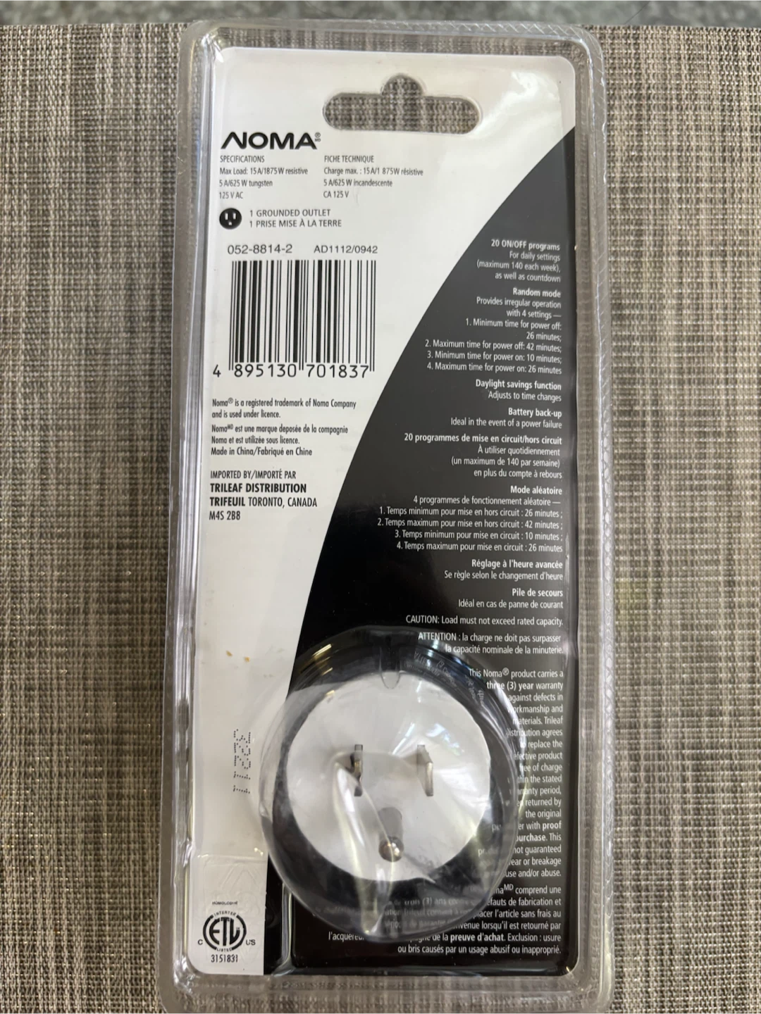 NOMA Indoor Digital Timer - photo 3
