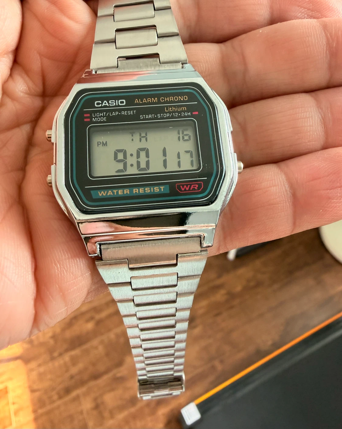 Casio A158W Digital Watch, Alarm, Stop Watch (No box) - photo 2